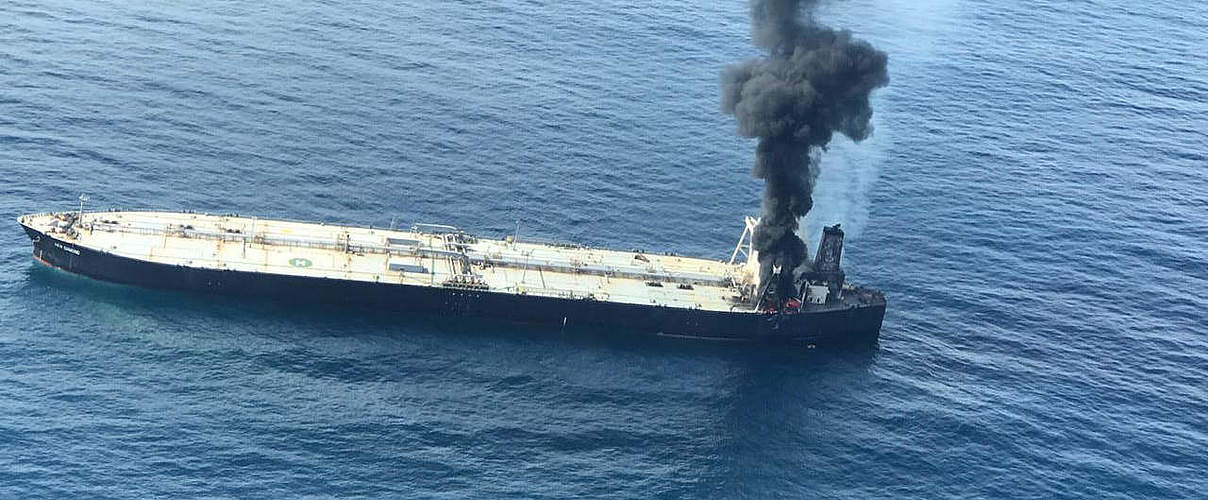 Sri Lanka Ship Fire