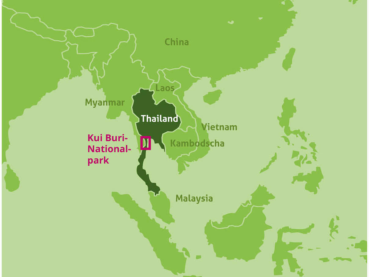 Der Kui-Buri-Nationalpark im Herzen Thailands © WWF Der Kui-Buri-Nationalpark im Herzen Thailands © WWF