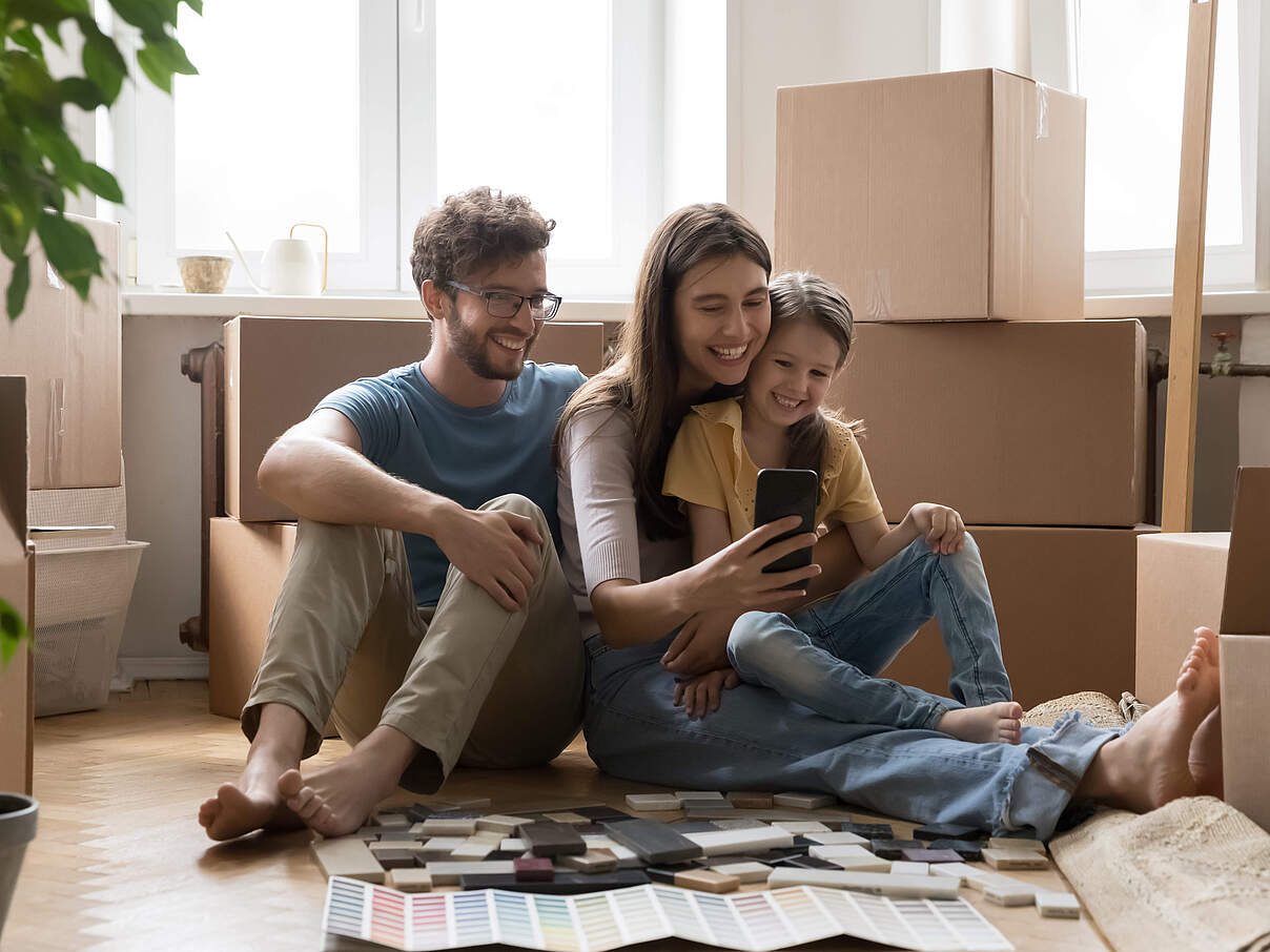 Umzug von Familie © fizkes / iStock / Getty Images