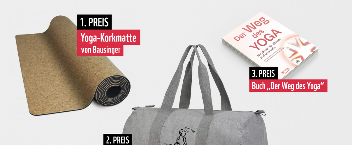 Preise des Gewinnspiels zu Yoga für Artenvielfalt 2026 © WWF