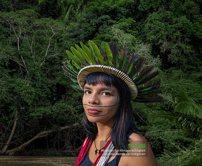 Txai Suruí © Mboakara Uru eu wau wau / WWF-Brazil
