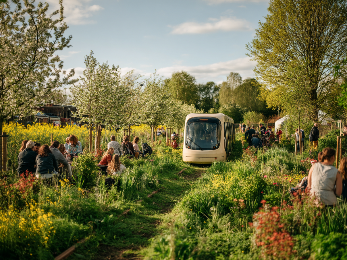 Zukunftsvision © Ellery Studio/Florence Zurfluh-KI generiert mit Midjourney