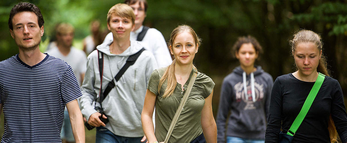Gruppe von Jugendlichen bei den Change Days © Peter Jelinek / WWF