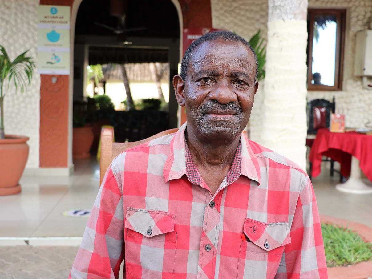 Kauli Mwembe, Ombudsperson in Kwale, Kenia. © WWF