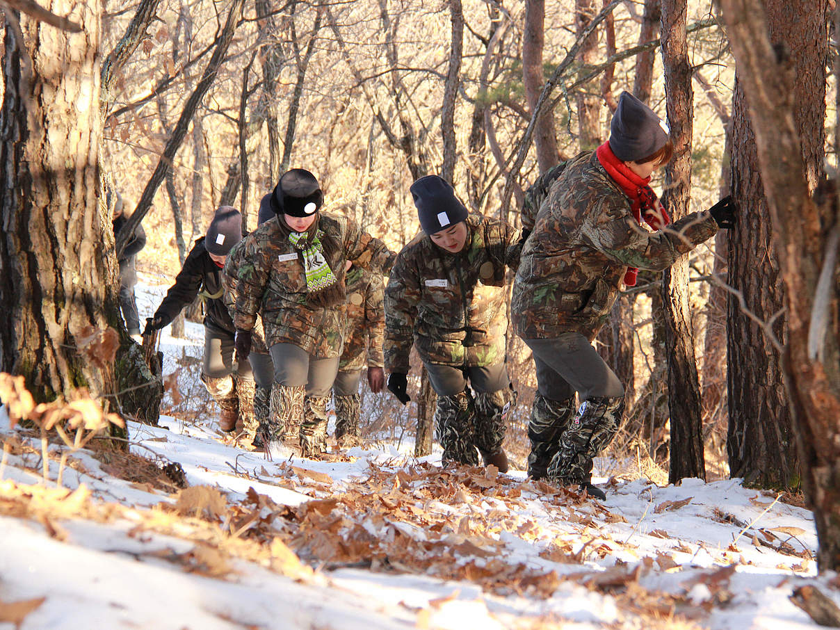 Rangerinnen auf Patrouille © WWF / Dongning Forestry Bureau, Heilongjiang Province