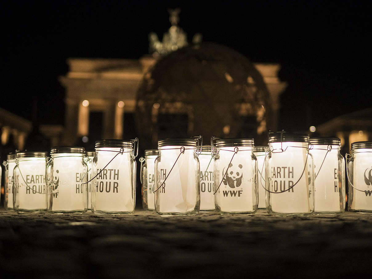 Earth Hour 2018 in Berlin © Daniel Seiffert / WWF