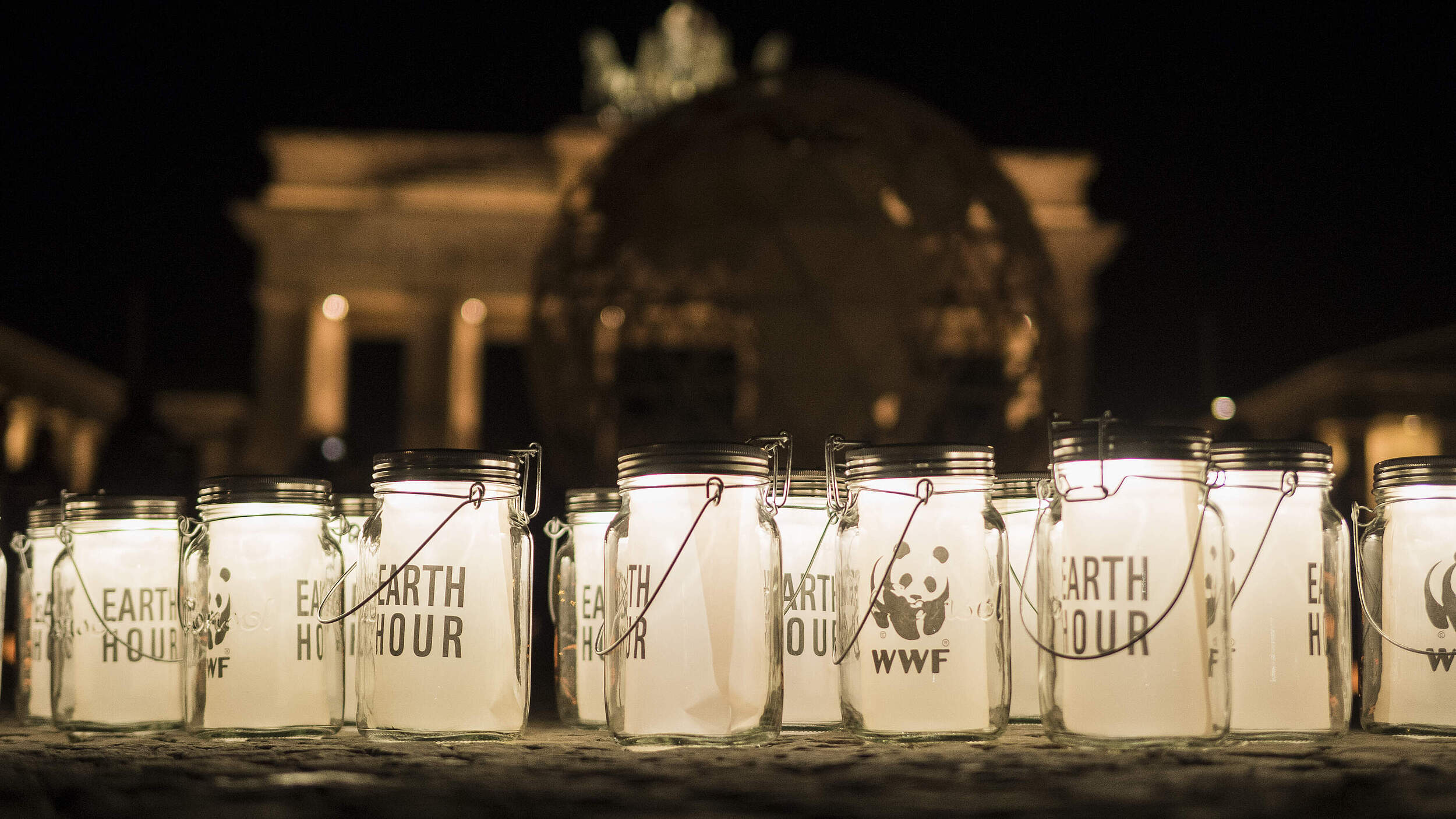 Earth Hour 2018 in Berlin © Daniel Seiffert / WWF