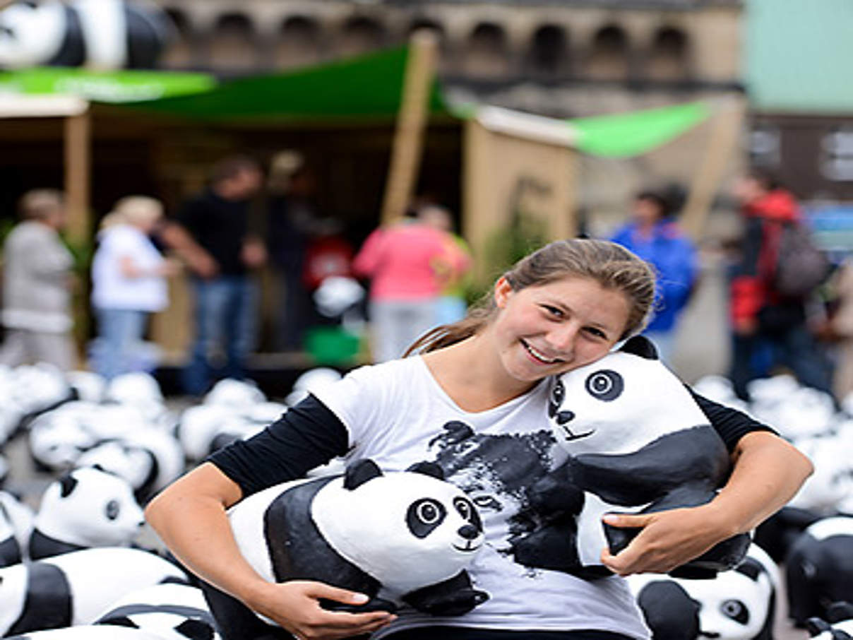 350 Pandaroadshow Bremen c Peter Jelinek WWF Panda-Roadshow 2013 © Peter Jelinek / WWF