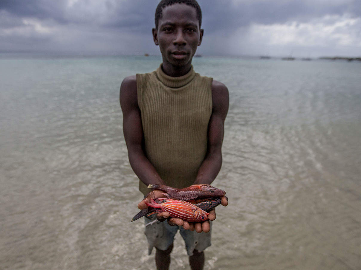 Fischer in Mosambik © WWF - US / James Morgan