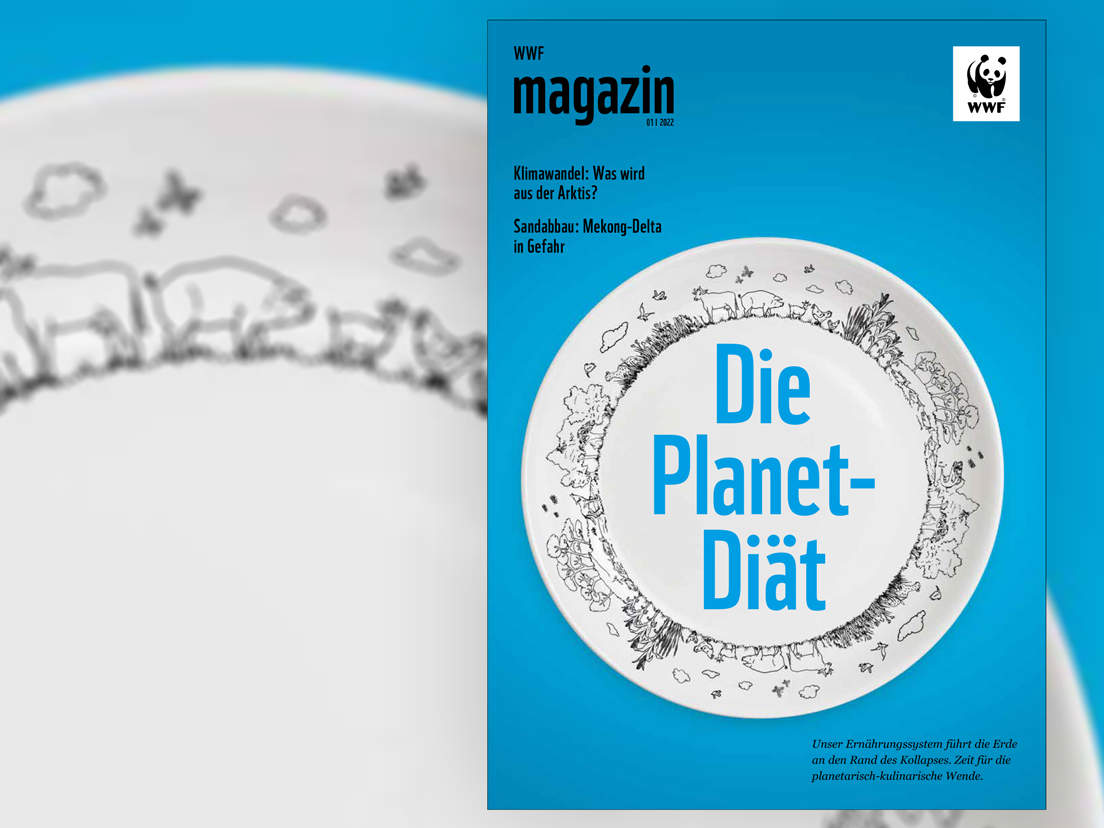 Titel des WWF Magazin 01/22 © WWF