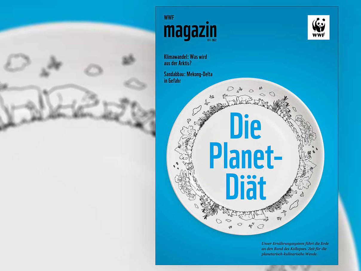 Titel des WWF Magazin 01/22 © WWF