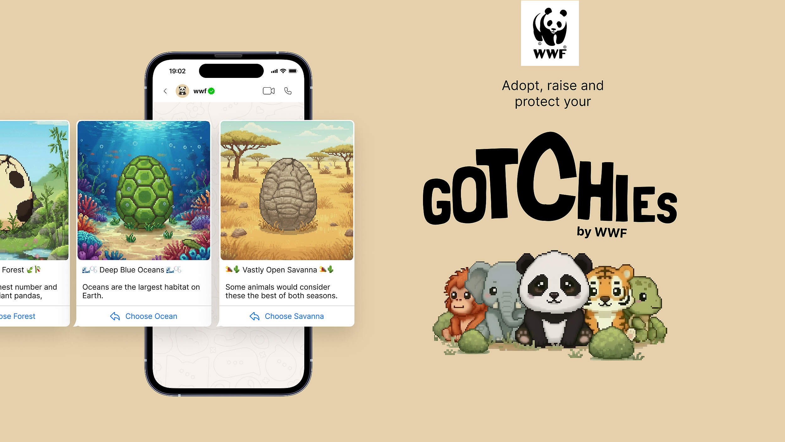 WWF Gotchies: Ein neues Abenteuer wartet auf Dich.