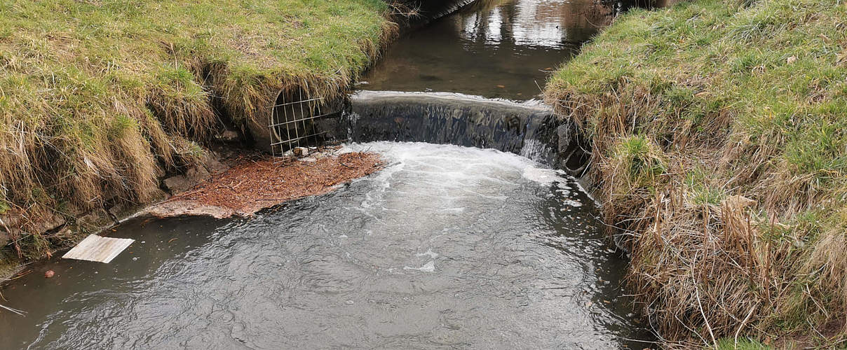 Wehr an der Kleinen Paar © Gemeinde Baar