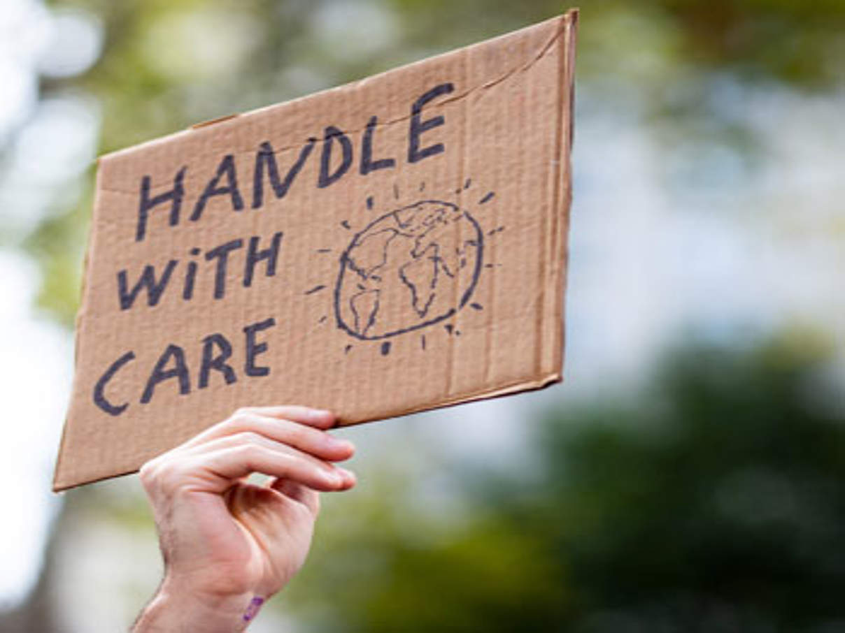 350 klima protest demo handle with care climate march new york c keith arnold wwf us