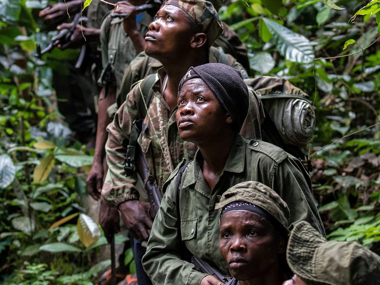 Ranger auf Patrouille © Karine Aigner / WWF USA