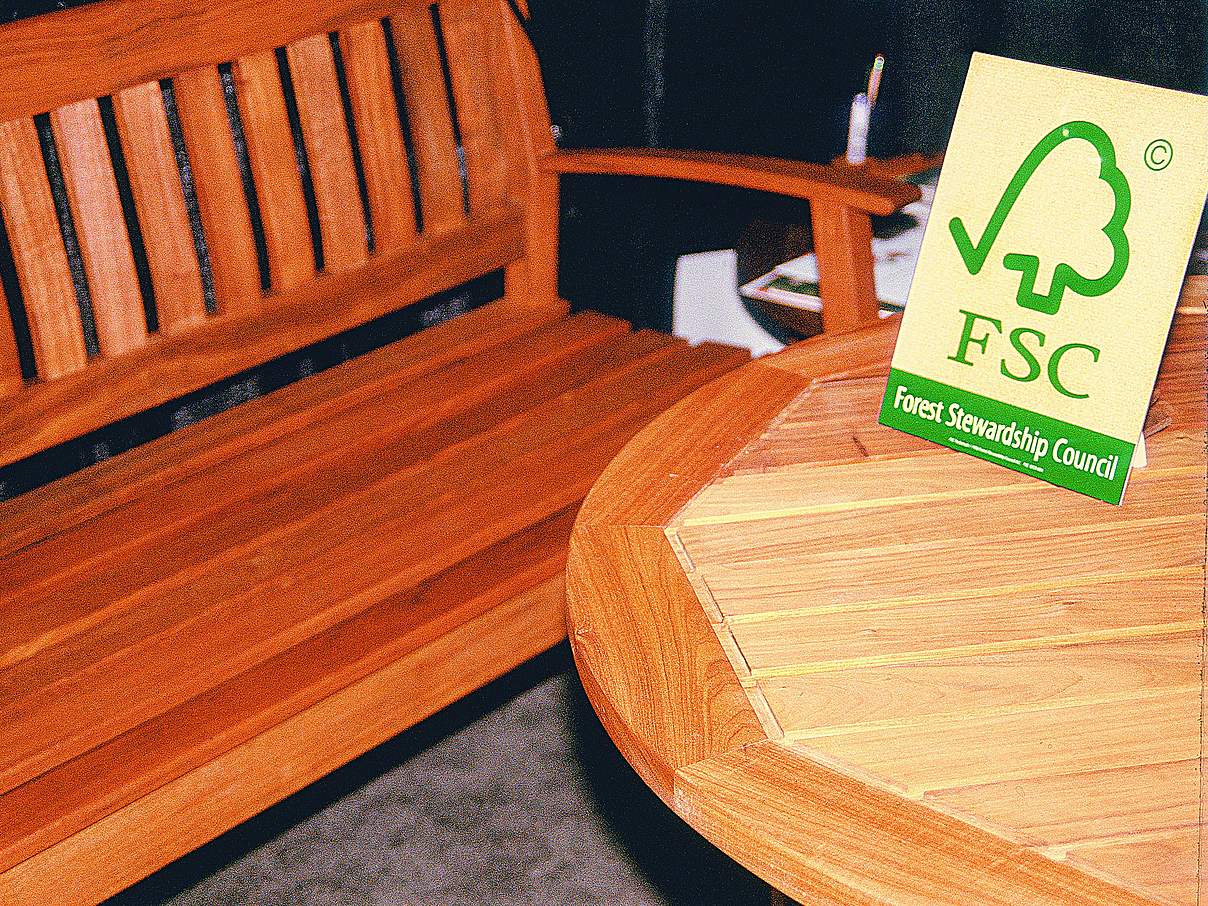 FSC-zertifizierte Möbel © Julio Mario Fernández / WWF-Colombia