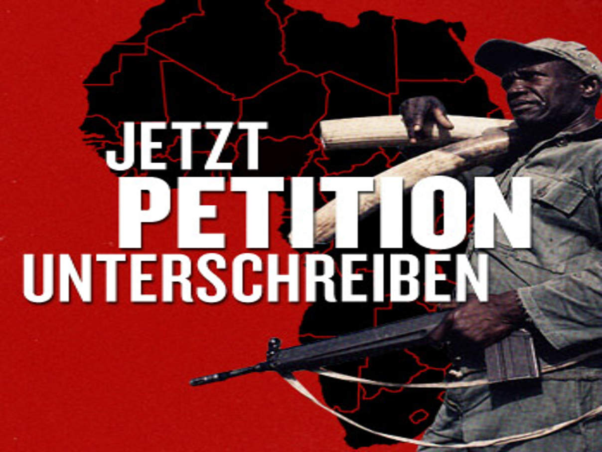 350 Wilderei Petition © WWF