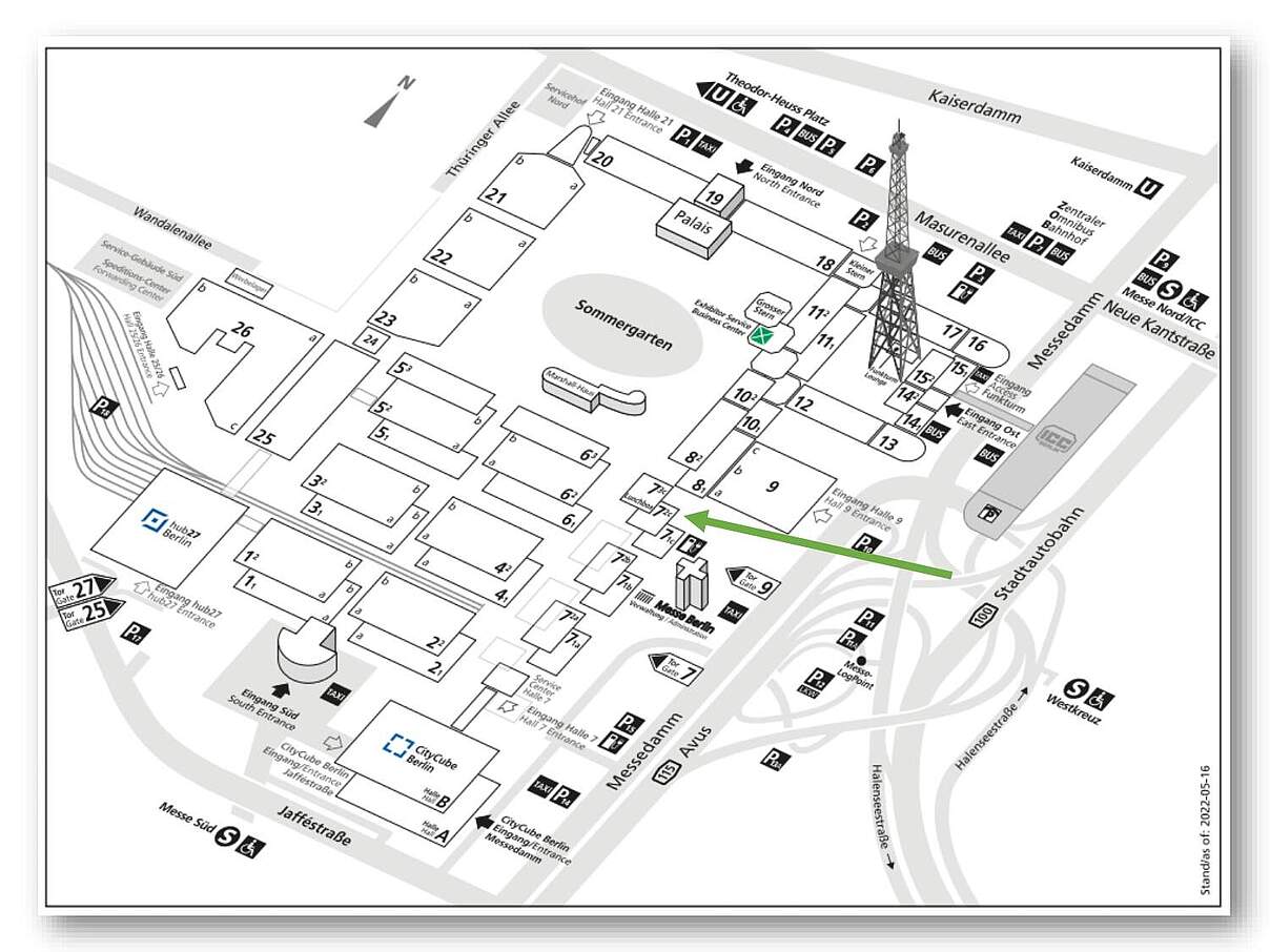 Geländeplan © Francesca Berndsen / GIZ