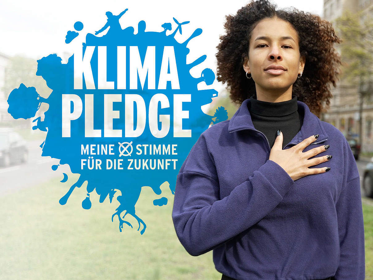 Deine Stimme für den Klima-Pledge © WWF Deutschland