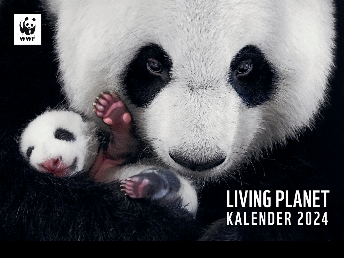 Titelblatt WWF-Kalender 2024 © naturepl.com / Eric Baccega / WWF