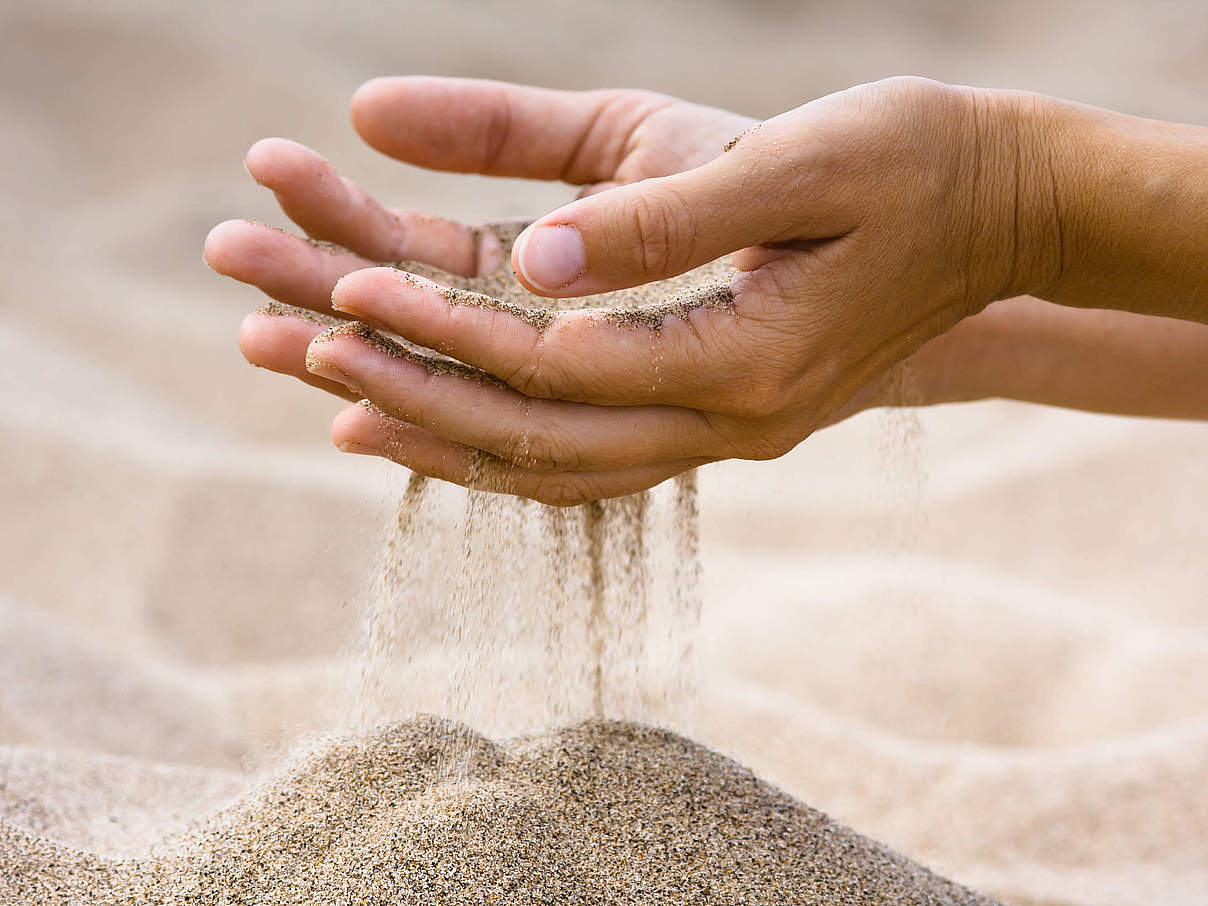 Sand wird knapp © Getty Images