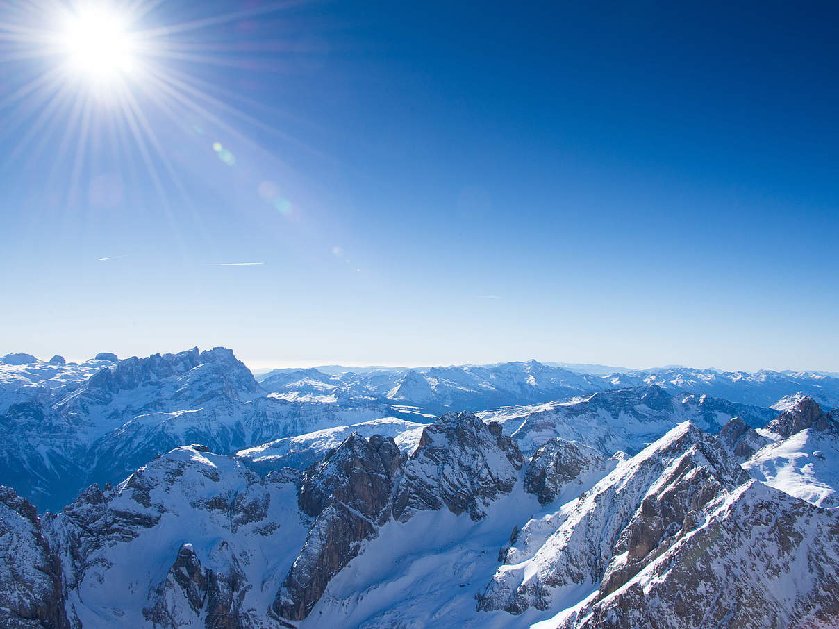 Winter in den Dolomiten © Ralph Frank / WWF