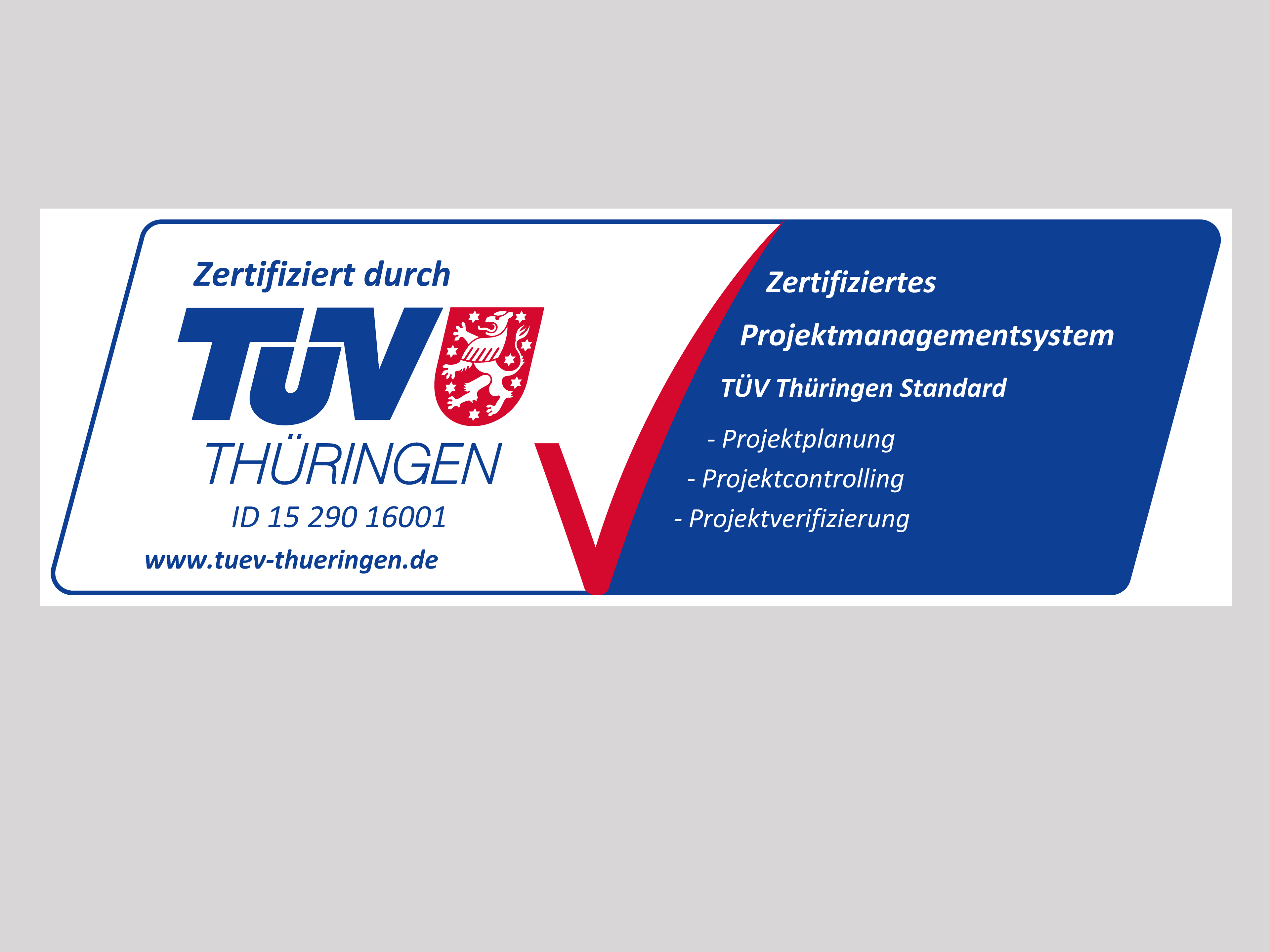 Das Projektmanagement des WWF ist vom TÜV Thüringen zertifiziert © TÜV Thüringen Das Projektmanagement des WWF ist vom TÜV Thüringen zertifiziert © TÜV Thüringen