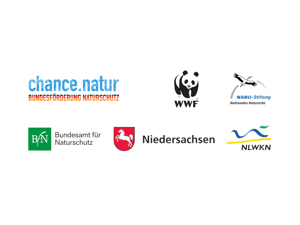 Fördermittelgeber Naturschutzgroßprojekt Krautsand © WWF Deutschland