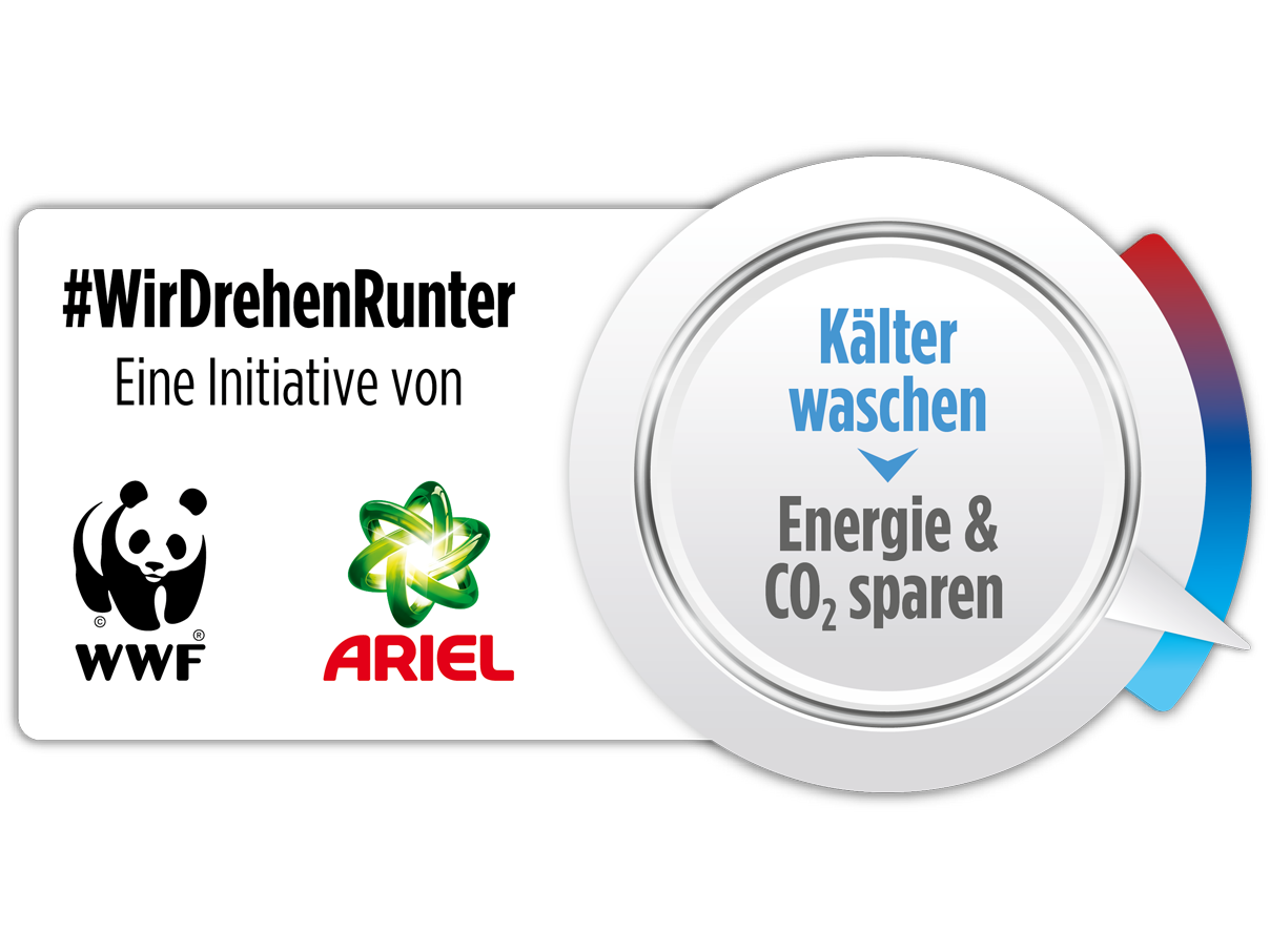 Kampagne #Wirdrehenrunter © P&G / WWF