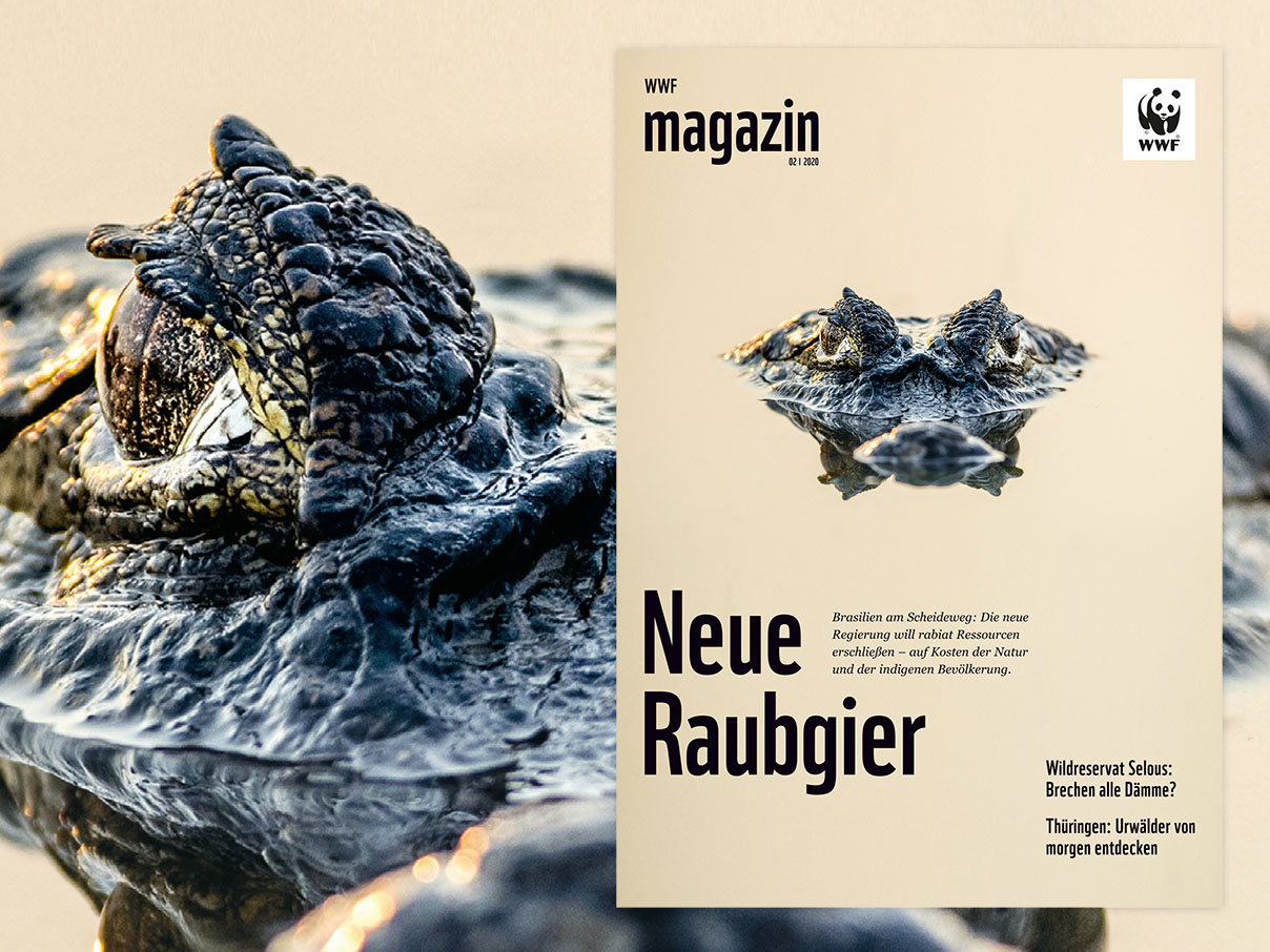 WWF Magazin April 02/ 2020 "Brasilien" © WWF